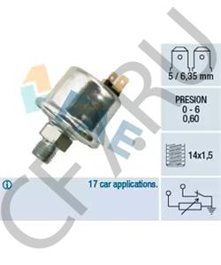 60 00 000 624 ALPINE Датчик, давление масла в городе Екатеринбург