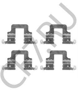 8R0615231 AUDI Комплектующие, колодки дискового тормоза в городе Екатеринбург