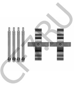 A1634200983 MERCEDES-BENZ Комплектующие, колодки дискового тормоза в городе Екатеринбург