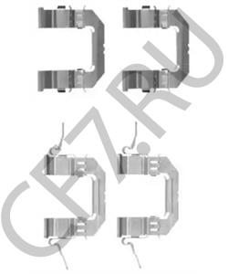 410800V726 NISSAN Комплектующие, колодки дискового тормоза в городе Екатеринбург