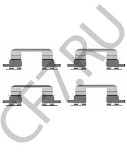 26232AC000 SUBARU Комплектующие, колодки дискового тормоза в городе Екатеринбург