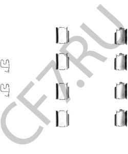 68029888AA Chrysler Комплектующие, колодки дискового тормоза в городе Екатеринбург