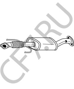 46799067 LANCIA Предглушитель выхлопных газов в городе Екатеринбург