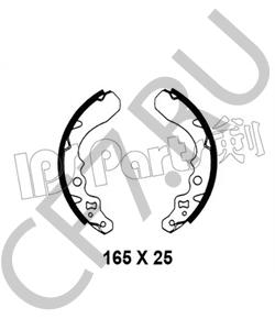 04495-87202 DAIHATSU Тормозные колодки в городе Екатеринбург