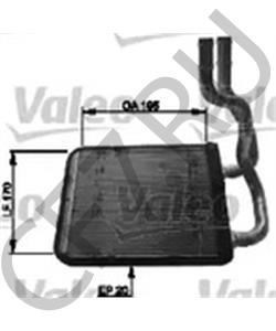 0K2FA61A11 DOOWON Радиатор отопителя KIA CARENS NEW-RONDO(UN) в городе Екатеринбург