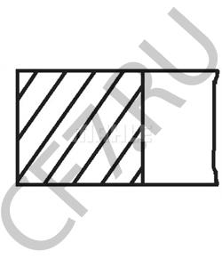 11251740855 Knecht/Mahle Комплект поршневых колец в городе Екатеринбург