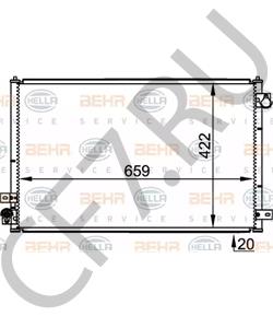 XR87068 LINCOLN Конденсатор, кондиционер в городе Екатеринбург
