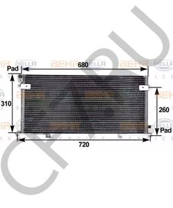 504090674 ASTRA Конденсатор, кондиционер в городе Екатеринбург