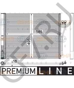 64509149390 AUTOSTAR КОНДЕНСАТОР КОНДИЦИОНЕРА в городе Екатеринбург
