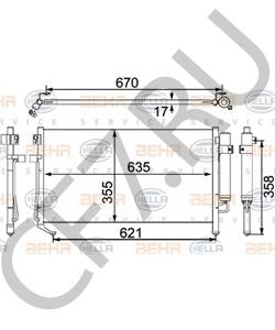 73210SA000 SUER Конденсатор, кондиционер в городе Екатеринбург