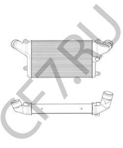 ME414252 MITSUBISHI Интеркулер в городе Екатеринбург