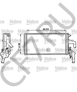 93933970 ZASTAVA Теплообменник, отопление салона в городе Екатеринбург
