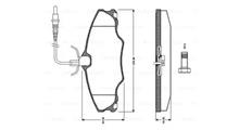 CITROEN/PEUGEOT Колодки тормозные передние [ORG