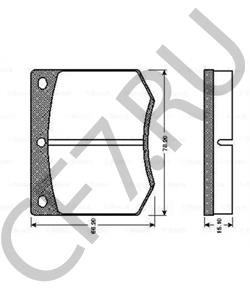 1451625 DAF зажим шланга в городе Екатеринбург