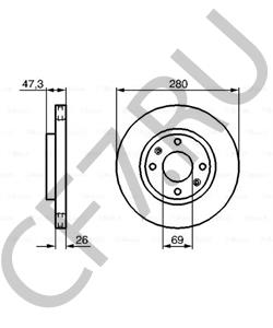 5171209000 HYUNDAI (BEIJING) Тормозной диск в городе Екатеринбург