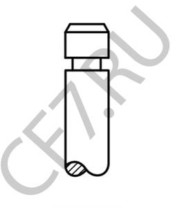 207241 CCEC Впускной клапан с сухарями Cummins K19, шт в городе Екатеринбург