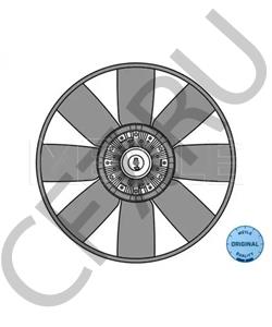 500345818 IVECO Вентилятор, охлаждение двигателя в городе Екатеринбург