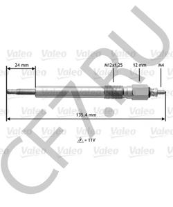 94 133 759 BUICK Свеча накаливания в городе Екатеринбург