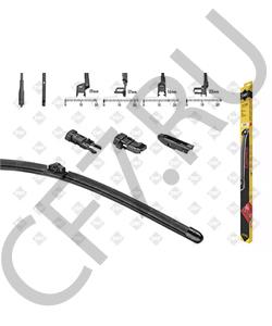 1611588080 Peugeot-Citroen Щетка стеклоочистителя 750/30\ PEUGEOT 308/3008/5008 08>,CITROEN C4 07>, RENAULT Scenic 0 в городе Екатеринбург