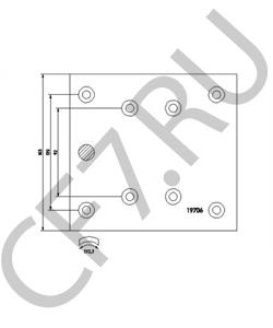 3014237010 LEO TRADE Накладка тормозная передняя F2000, F3000 (8 отверстий) (LEO Trade) в городе Екатеринбург