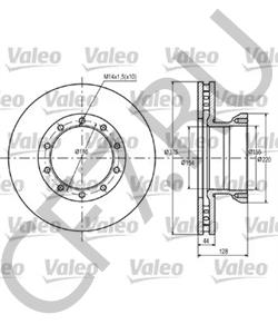 AMPA014 IRISBUS Тормозной диск в городе Екатеринбург