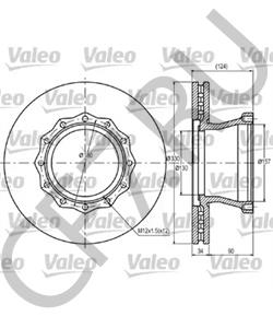 81.50803.0022 BMC Тормозной диск в городе Екатеринбург