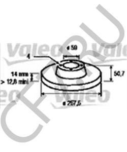 82434169 FIAT / LANCIA Тормозной диск в городе Екатеринбург