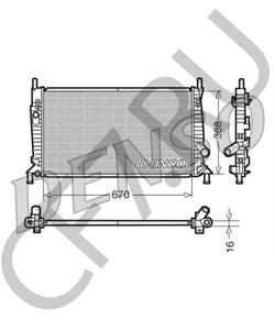 Z60315200 Dar Радиатор основной Mazda 3 / Axela BK / FD Focus (II) / Focus C-MAX BK в городе Екатеринбург