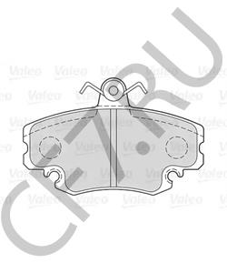 410602192R Пекар Колодки тормозные дисковые передние для а/м lada largus ks0_,rs0_,fs0_ (8 кл. двиг., сист. lucas, пр в городе Екатеринбург