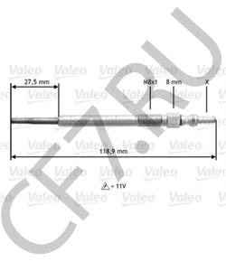 18550-84E50 BEDFORD Свеча накаливания в городе Екатеринбург