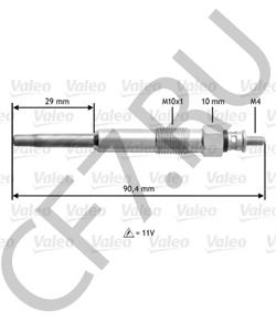 18550-84A51 BEDFORD Свеча накаливания в городе Екатеринбург