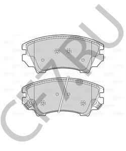 22959104 CADILLAC (SGM) Комплект тормозных колодок, дисковый тормоз в городе Екатеринбург