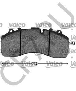 1390428 CREATEK Колодка тормозная передняя 4шт. (дисковые тормоза) (CK6131) SCANIA P/G/R/T серия, 4-серия; MAN F2000 в городе Екатеринбург