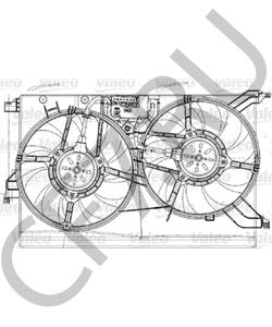 51770406 SATURN Вентилятор, охлаждение двигателя в городе Екатеринбург