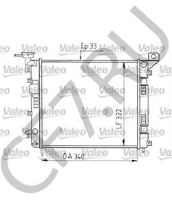 2141005B07 AWD Радиатор, охлаждение двигателя в городе Екатеринбург