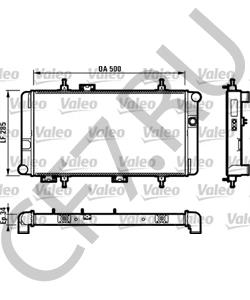 ADU9516 ROVER/TRIUMPH/AUSTIN Радиатор, охлаждение двигателя в городе Екатеринбург
