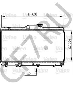 16400-15500 Dar радиатор основной TOYOTA COROLLA / SPRINTER / MARINO / TRUENO / CARIB в городе Екатеринбург
