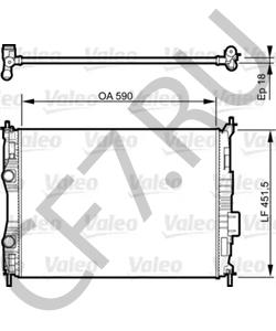 21410JD01B AWD Радиатор, охлаждение двигателя в городе Екатеринбург