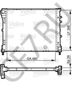 51934450 ABARTH Радиатор, охлаждение двигателя в городе Екатеринбург