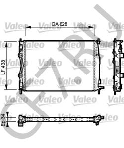 21410JD71B AWD Радиатор, охлаждение двигателя в городе Екатеринбург