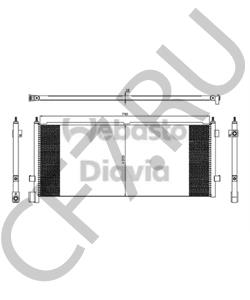 20838905 TERBERG-BENSCHOP Конденсатор, кондиционер в городе Екатеринбург