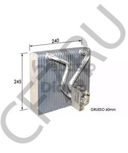 1K1820103B SKODA Испаритель, кондиционер в городе Екатеринбург