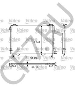 88450-0D021 TOYOTA (FAW) Конденсатор, кондиционер в городе Екатеринбург