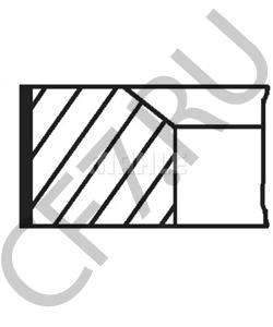 230402B001 HYUNDAI / KIA Кольца поршневые STD 1,6 Solaris 10- в городе Екатеринбург