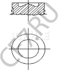 4955190 CUMMINS FOTON Поршень в сборе Cummin QSC 8.3L в городе Екатеринбург