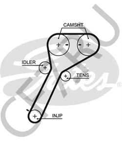 1449040 FORD ASIA / OCEANIA Ремень ГРМ в городе Екатеринбург