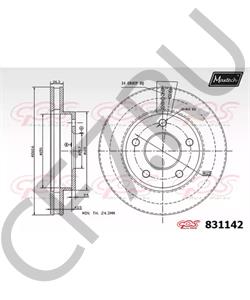 14035588 BRISTOL Тормозной диск в городе Екатеринбург