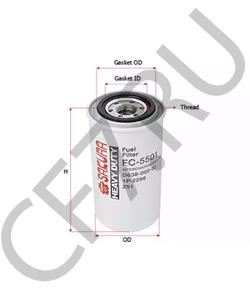 D63800202 DONGFENG (DFAC) Топливный фильтр в городе Екатеринбург