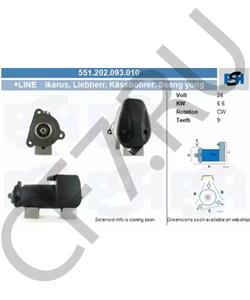 081 467 001 Peters стартер! 6.6кВТ,24В,9 зубьев,105град.вправо\ MAN D2156/2530-2566/3256 72>, MB OM401-423 в городе Екатеринбург