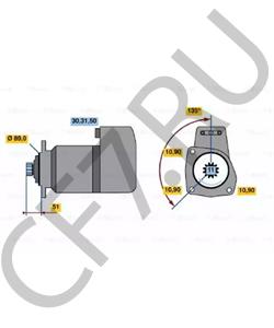 00 01 119 317 SNVI Стартер в городе Екатеринбург